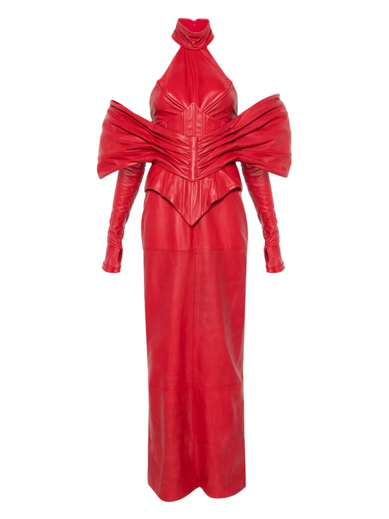 

Платье макси со съемным корсетом MITILIANE COUTURE