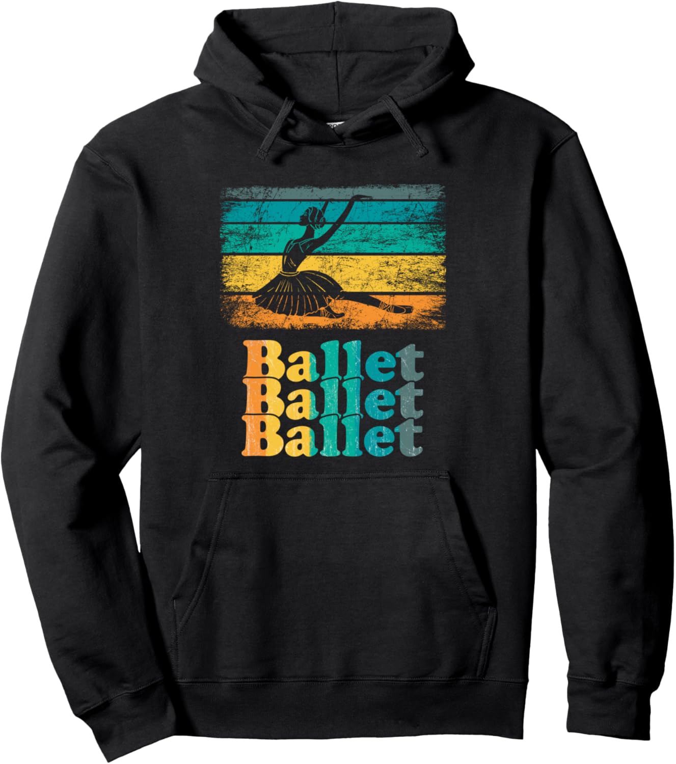 

Худи для балетных танцев Ballet Dancing Gifts, черный