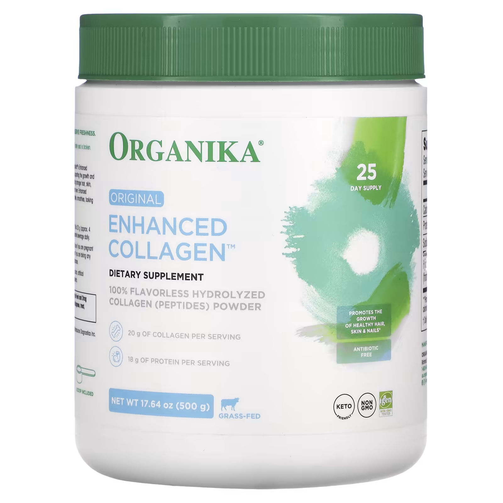 

Добавка Organika Enhanced Collagen Original, 500 г