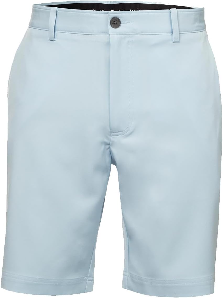 

Мужские шорты для гольфа Calvin Klein Bullet Regular Fit, растягивающиеся в 4 стороны, дышащие, Blue