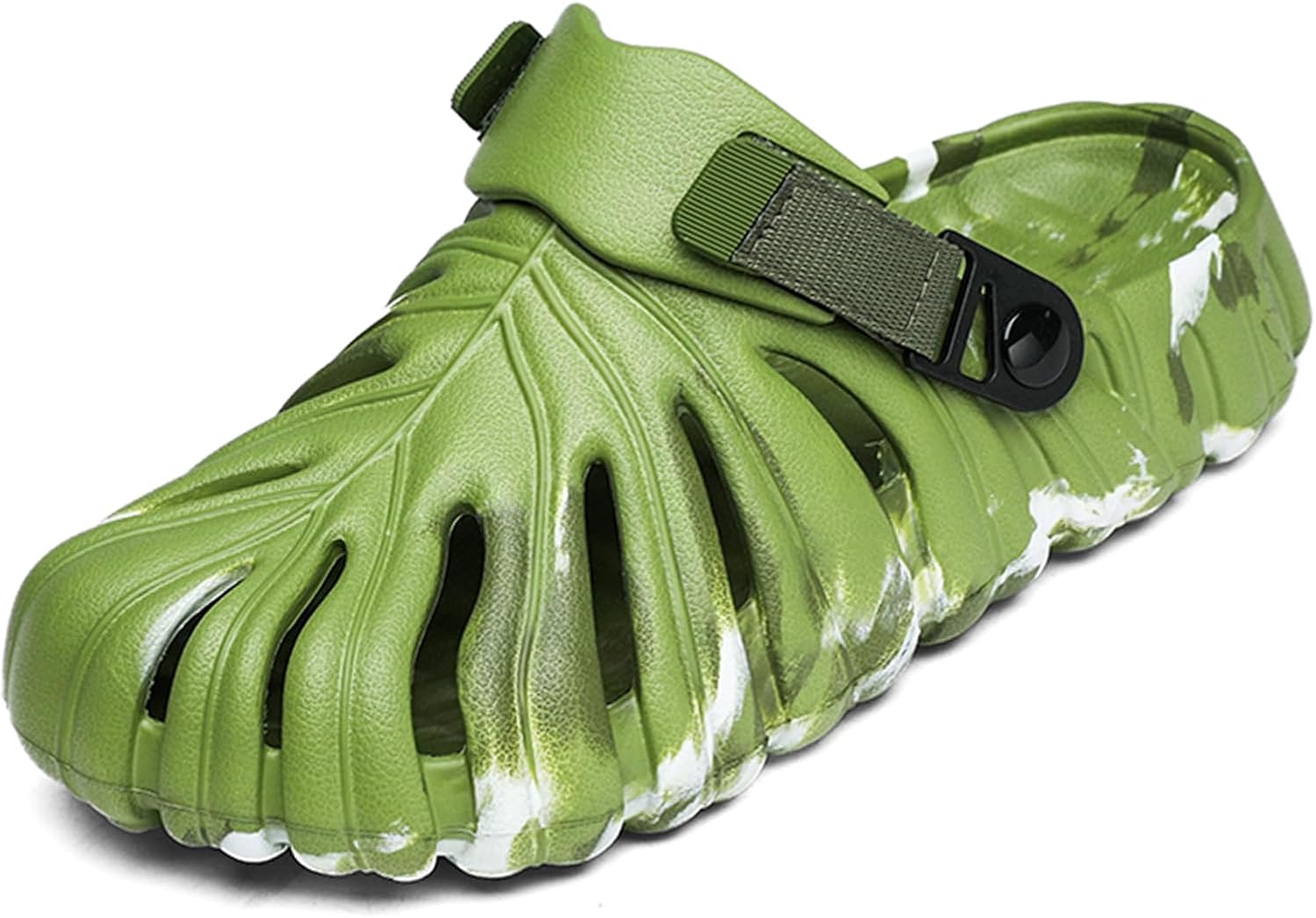 

Тапочки Optigard Monstera для женщин и мужчин, толстая подошва из ЭВА, мягкие тапочки Monstera, нескользящие, быстросохнущие, дышащие пляжные шлепанцы Monstera, Greenb2