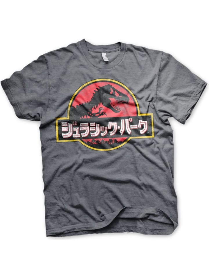 

Футболка Jurassic Park, серый