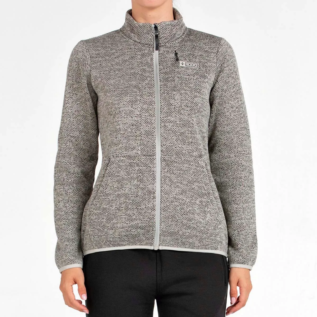 

Женская куртка с анораком Sanspir 8000, светло-серый