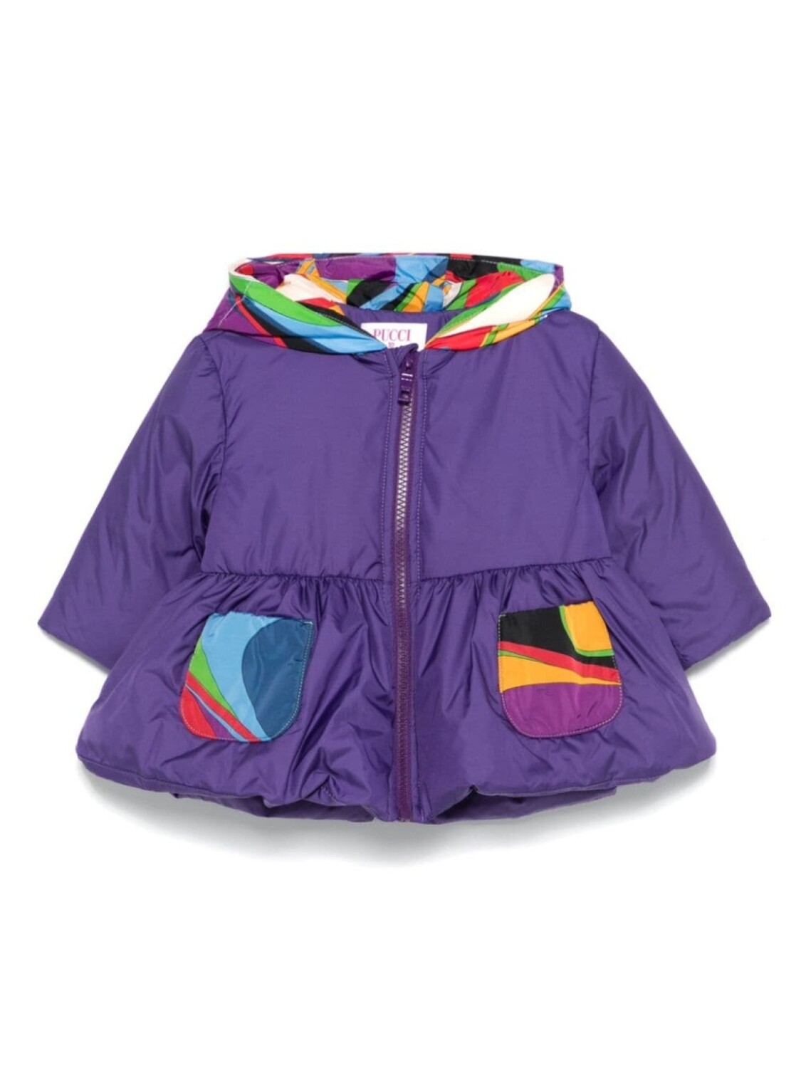 

PUCCI Junior куртка с подкладкой, фиолетовый
