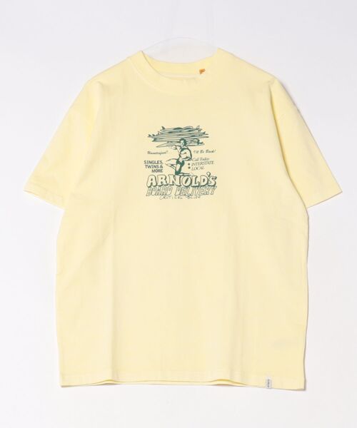 

Футболка с коротким рукавом, принт TCSS, Critical Slide, желтый