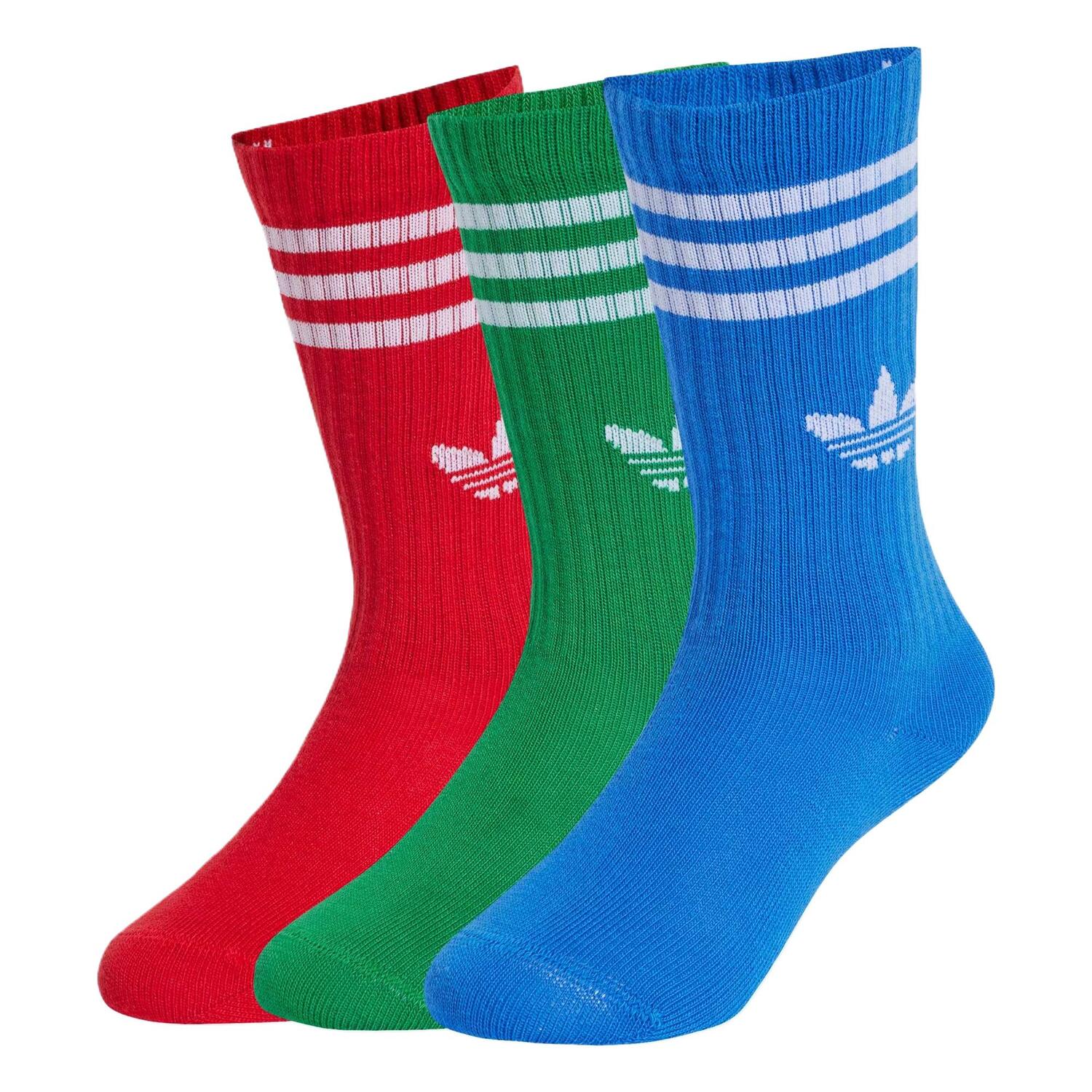

Носки 3 пары детские Adidas Originals, мультиколор