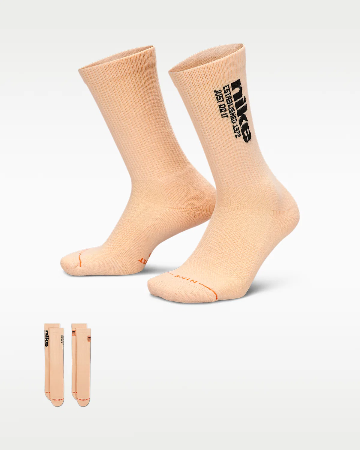 Короткие носки (2 пары) Nike Everyday Elevated, Multi-Color