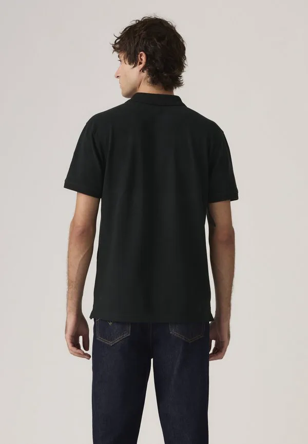 Оригинальная поло-рубашка в полоску "мишка". Levi'S, Mineral Black - Black — фото 2