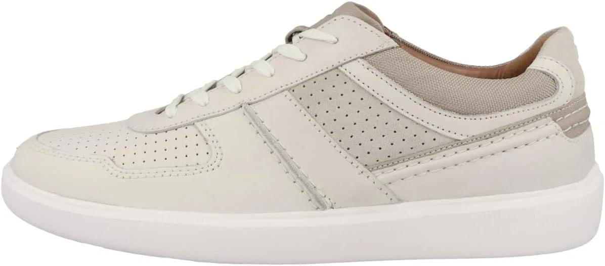 Мужские кроссовки Clarks Cambro Race Trainers, White Combi