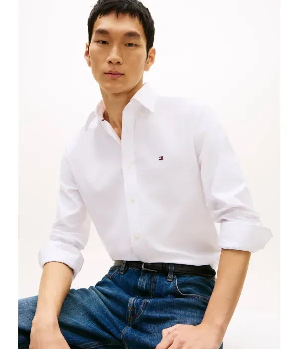 Футболка для повышения производительности regular fit Tommy Hilfiger, белый — фото 4