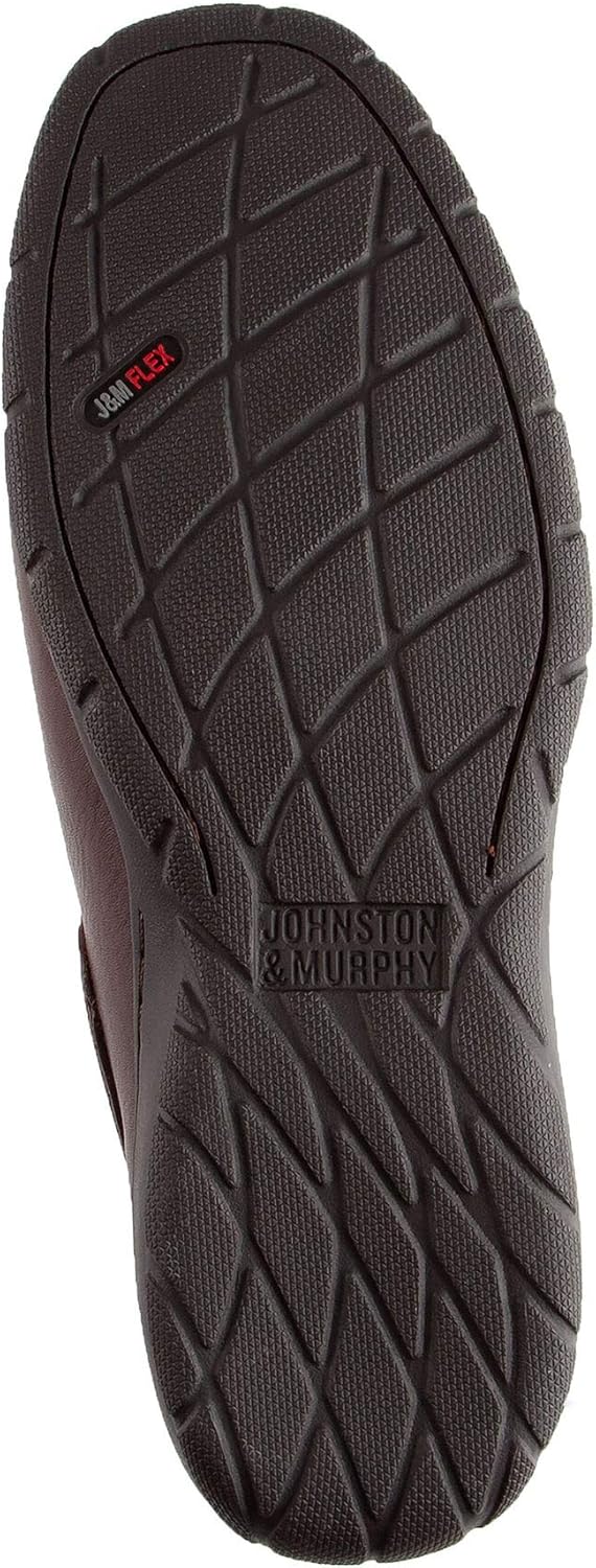 Johnston & Murphy Men's Crawfoord Venitian Mahogany Leather — фото 3
