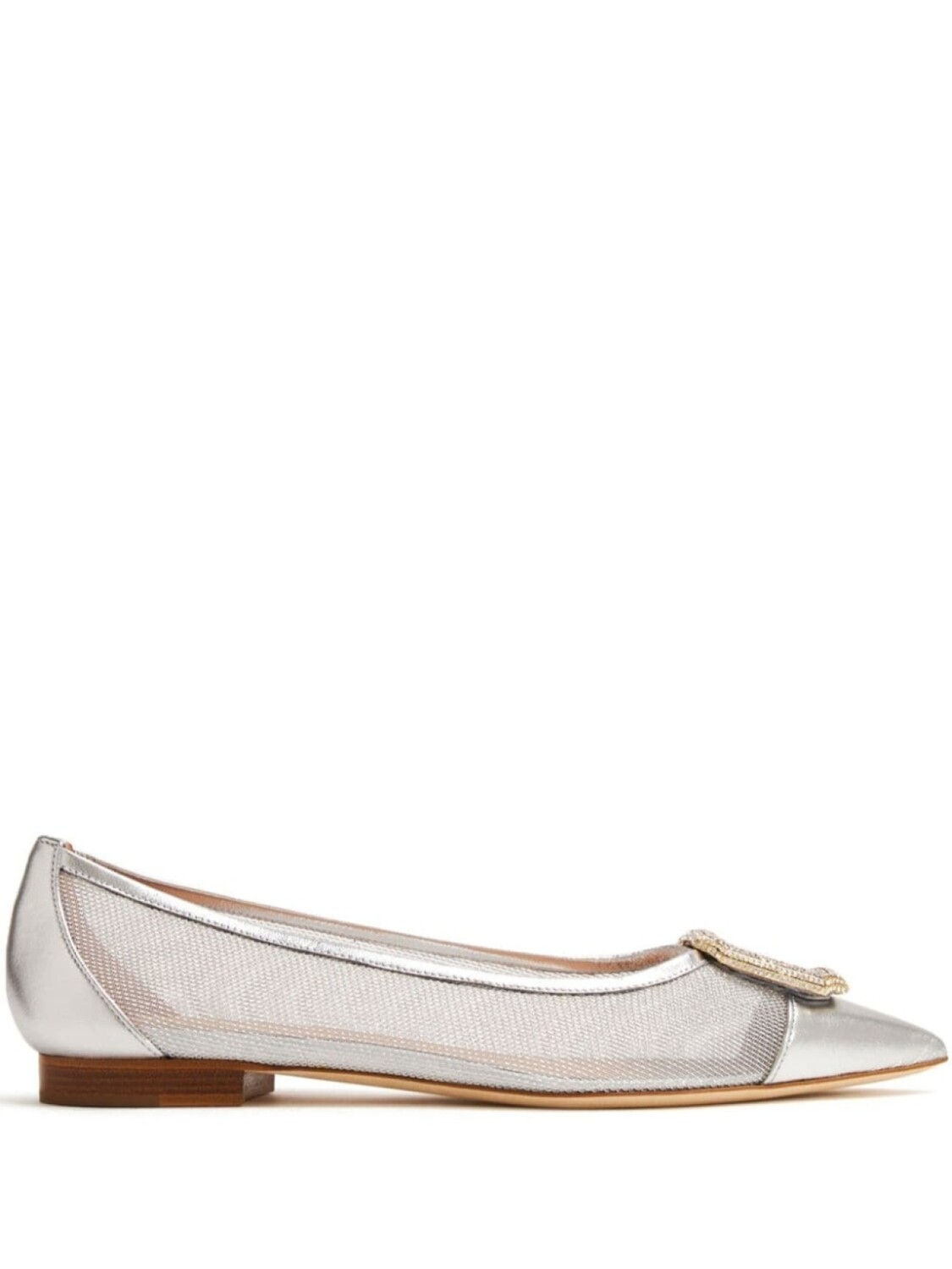 

Malone Souliers балетки Lina, серебряный