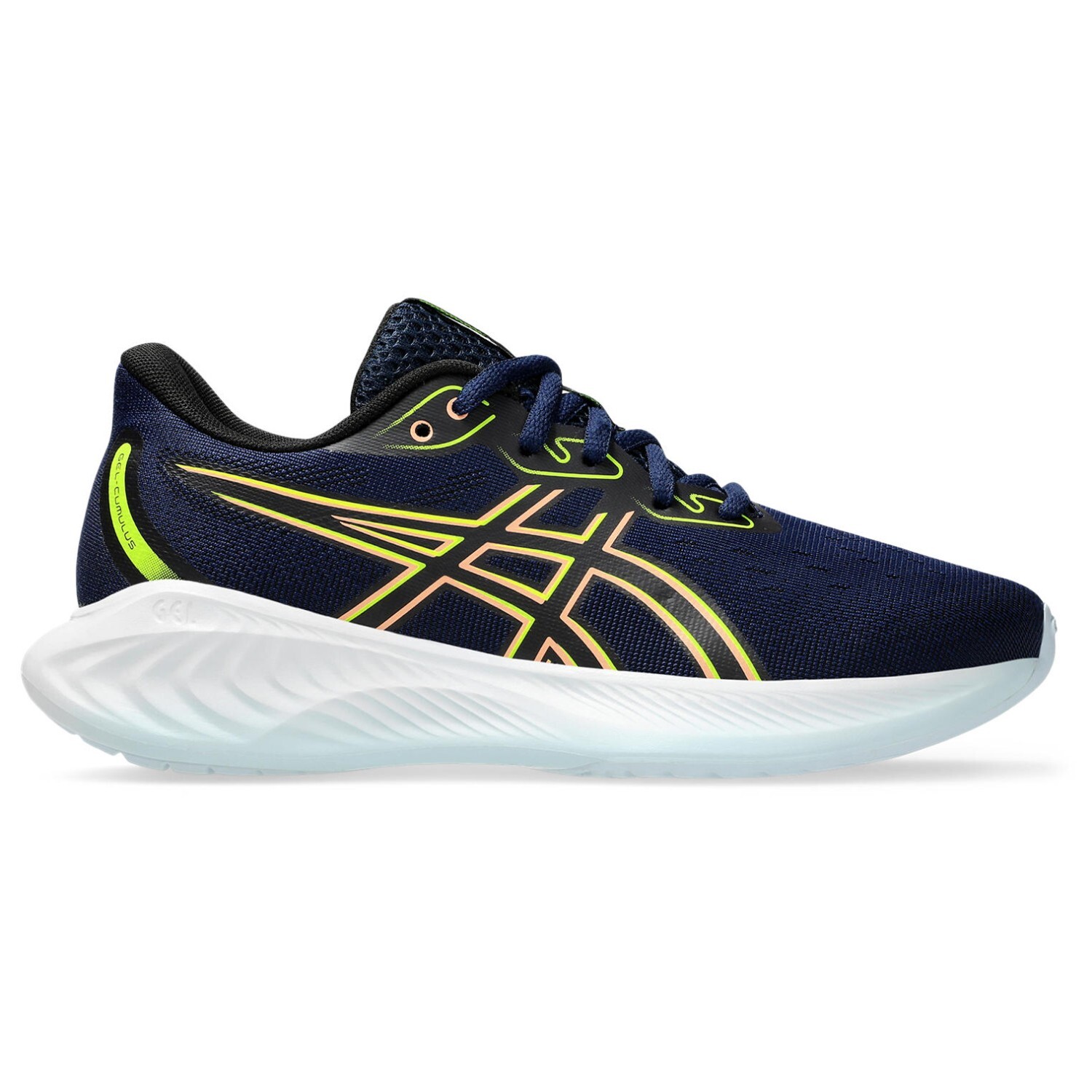 

Кроссовки Asics Gel-Cumulus 26 GS, цвет Blue Expanse/Bright Sunstone