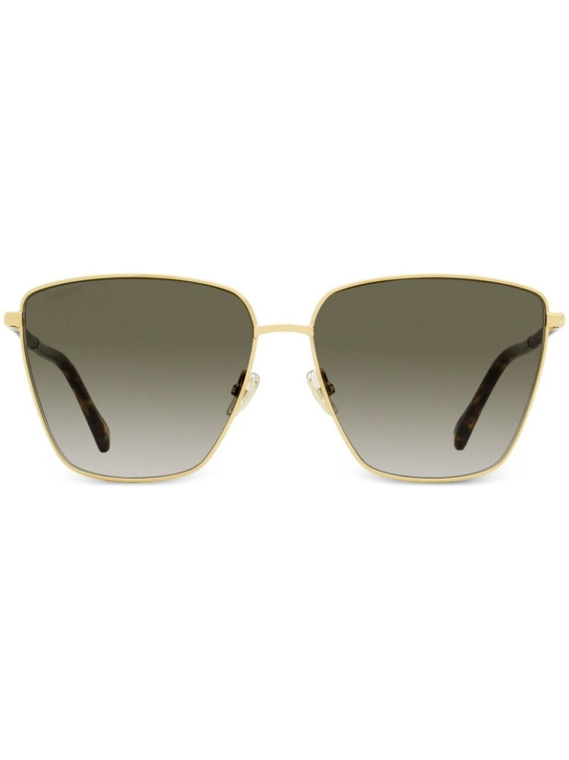 

Солнцезащитные очки Lavi в массивной оправе Jimmy Choo Eyewear, золотистый