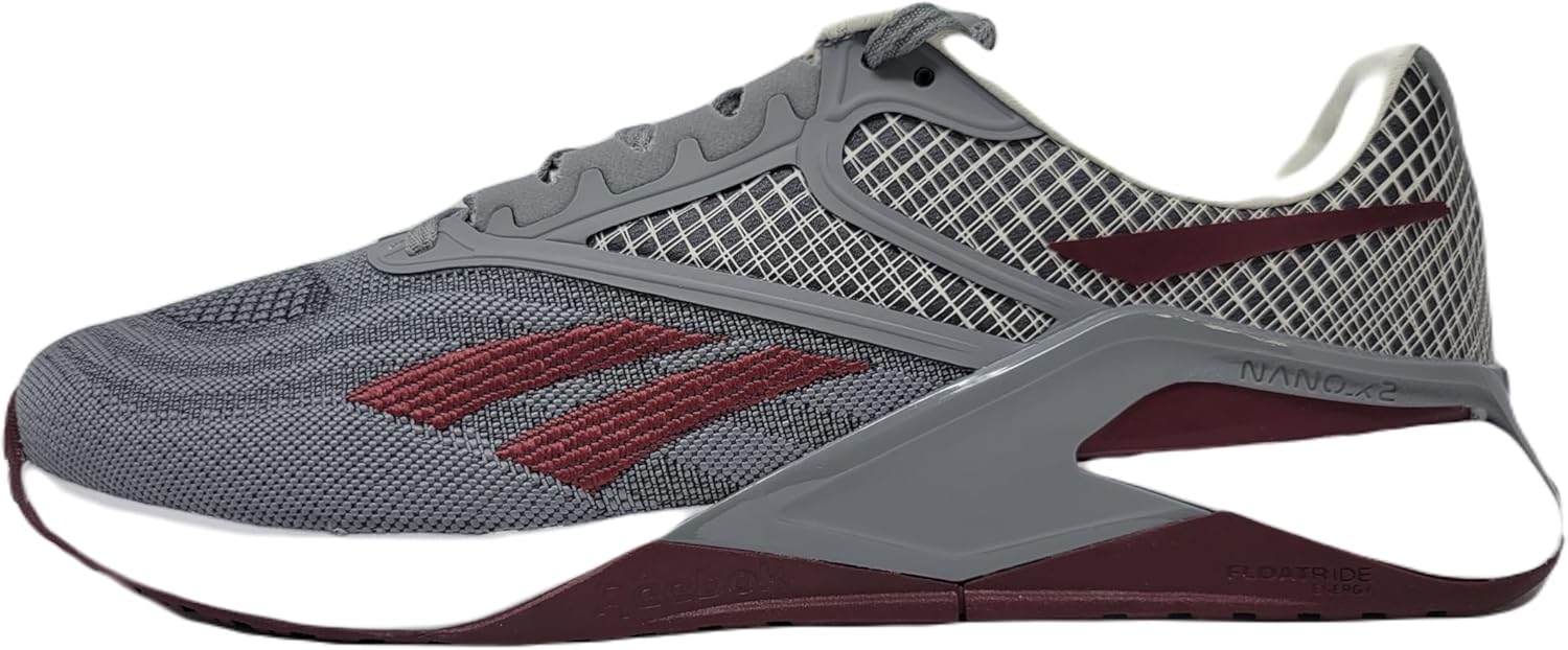 

Мужские кроссовки для зала Reebok Nano X2, серый/бордовый