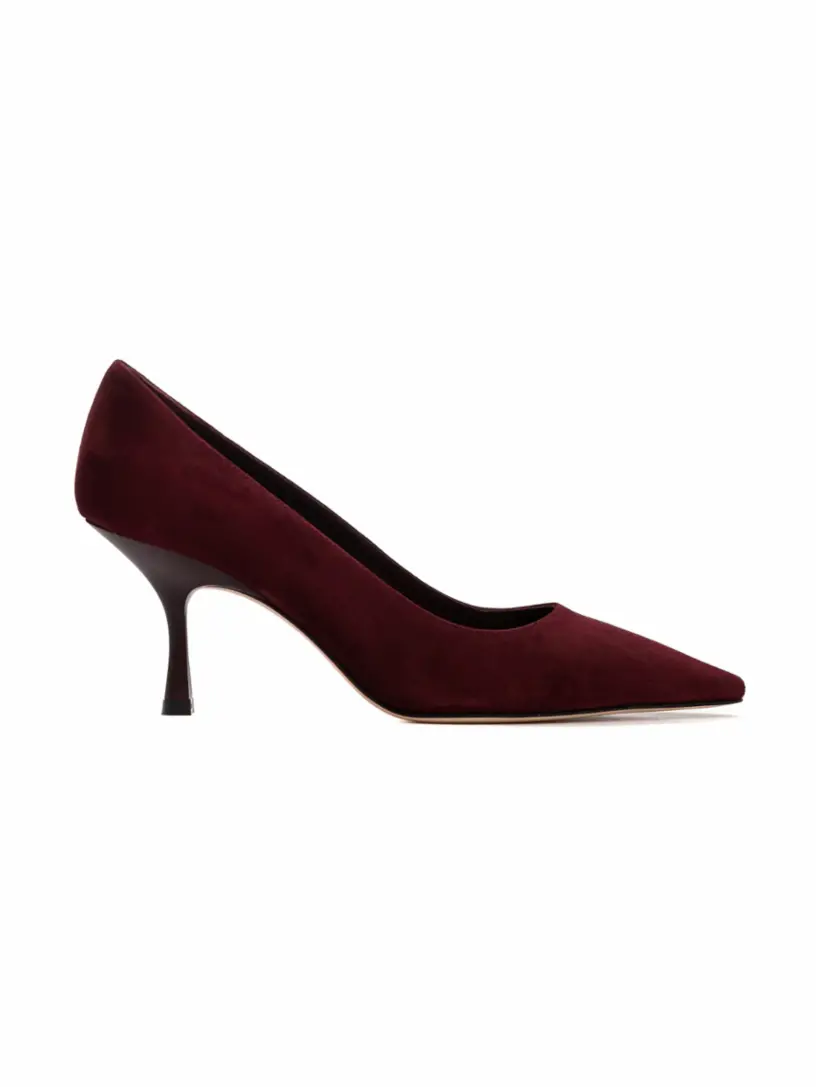 

Замшевые туфли Naomi Stuart Weitzman, бордовый