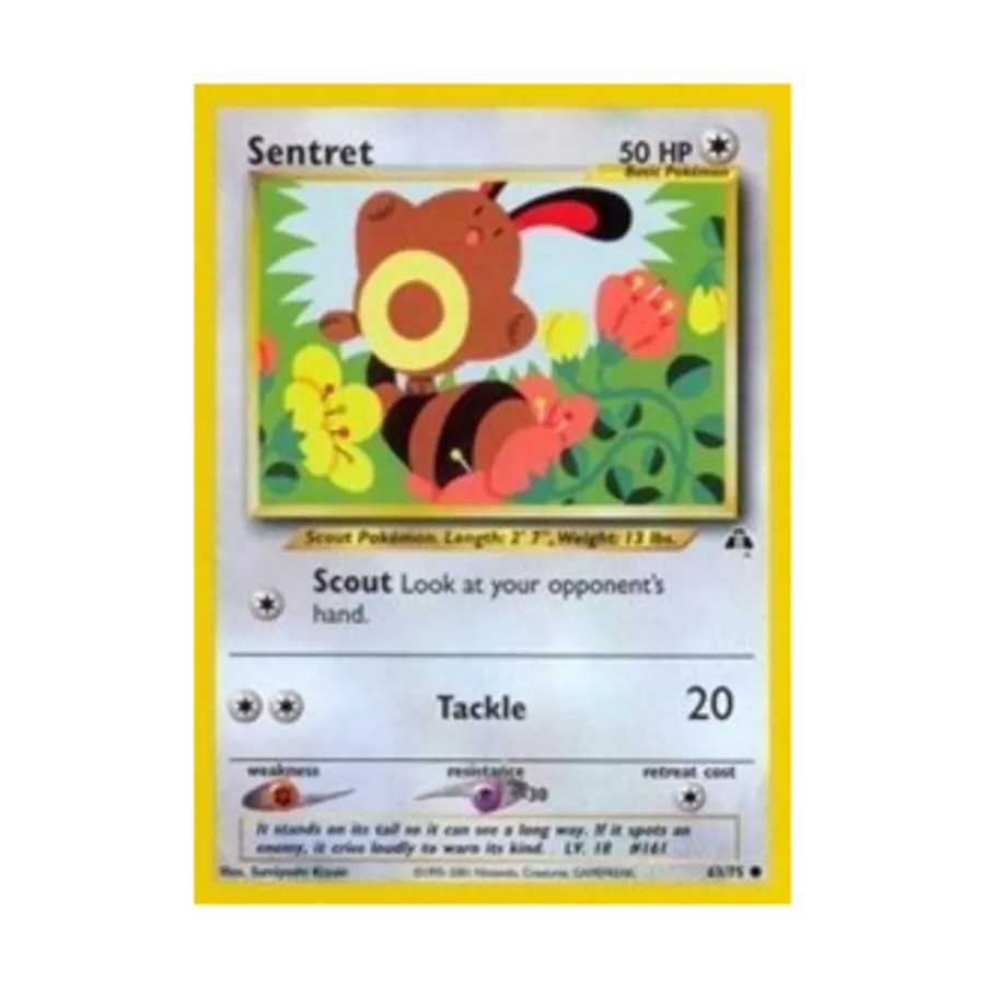 

CCG Сентрет (Ц) #63, Pokemon - Neo Discovery - Singles