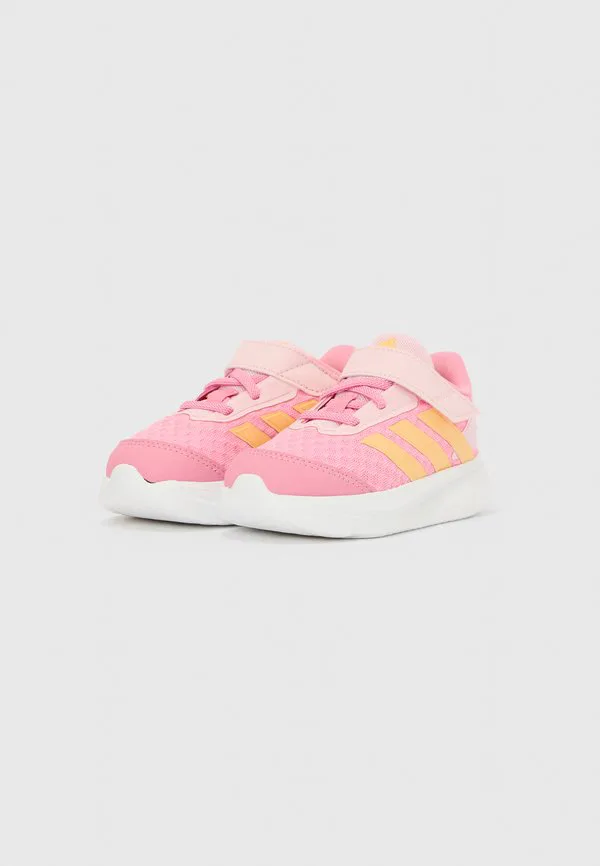 Кроссовки для бега по шоссе duramo sl2 унисекс Adidas Performance, Bliss Pink/Ice Tangerine/Clear Pink — фото 2