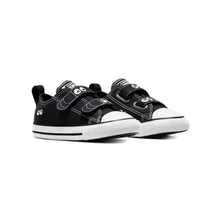 Кроссовки Chuck Taylor All Star EasyOn Low TD 'Eyes' Converse, черный/белый/черный — фото 4