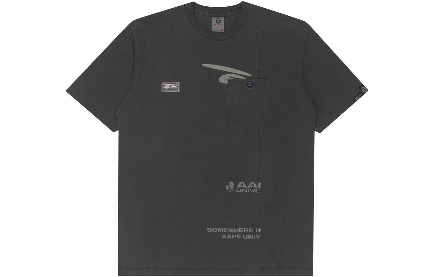 

Мужская футболка Aape, Черный