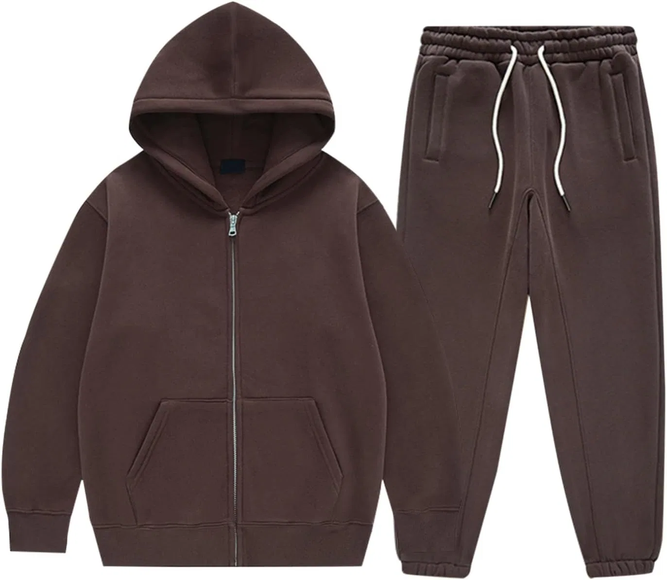 Детский спортивный костюм из флиса, Generic, 2 предмета, Brown