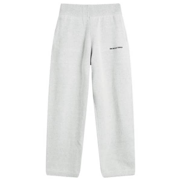 

Спортивные брюки Mki из мохеровой смеси с широкими штанинами Mki Miyuki-Zoku, светло-серый