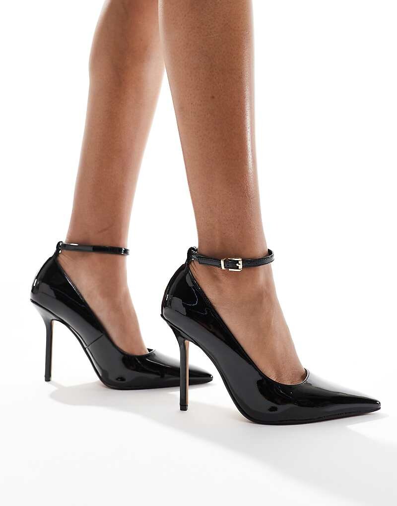 

River Island – черные туфли на шпильке