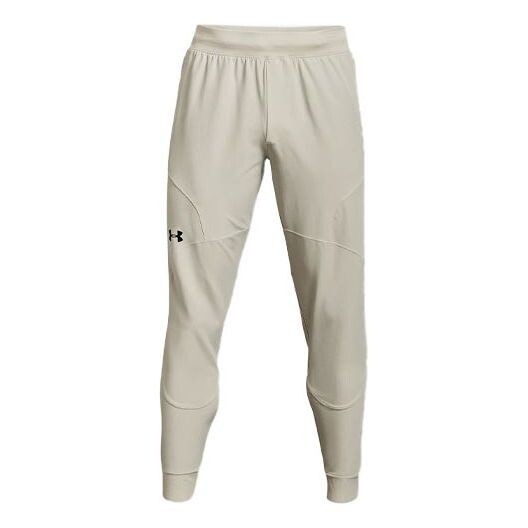 

Брюки ua unstoppable joggers 'ivory white' Under Armour, белый