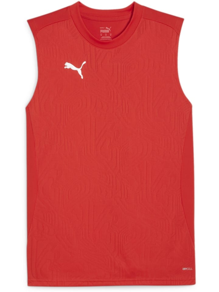 

Футболка TeamFinal Training Jersey SL красного цвета Puma