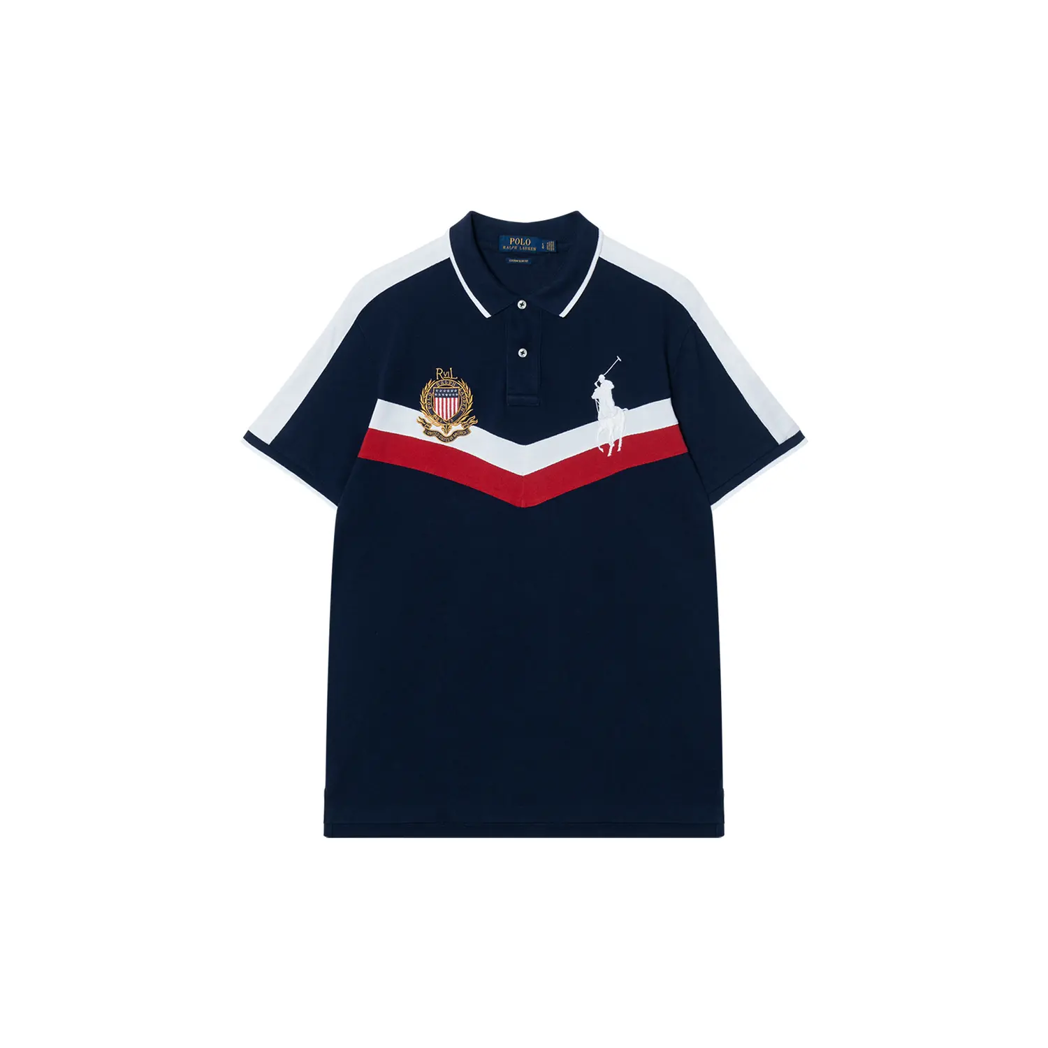 

Polo Ralph Lauren Поло SS24 мужское морской синий