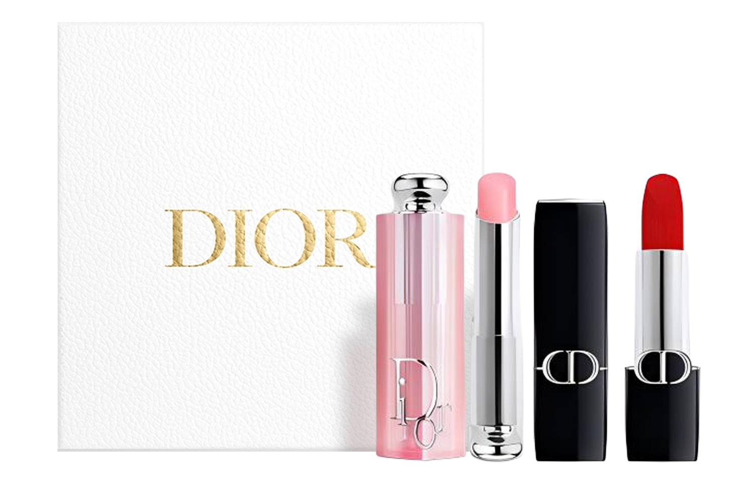 DIOR Набор помады heartbeat red в коробке легко растушевывается комплектация 3,5г+3,2г — фото 2