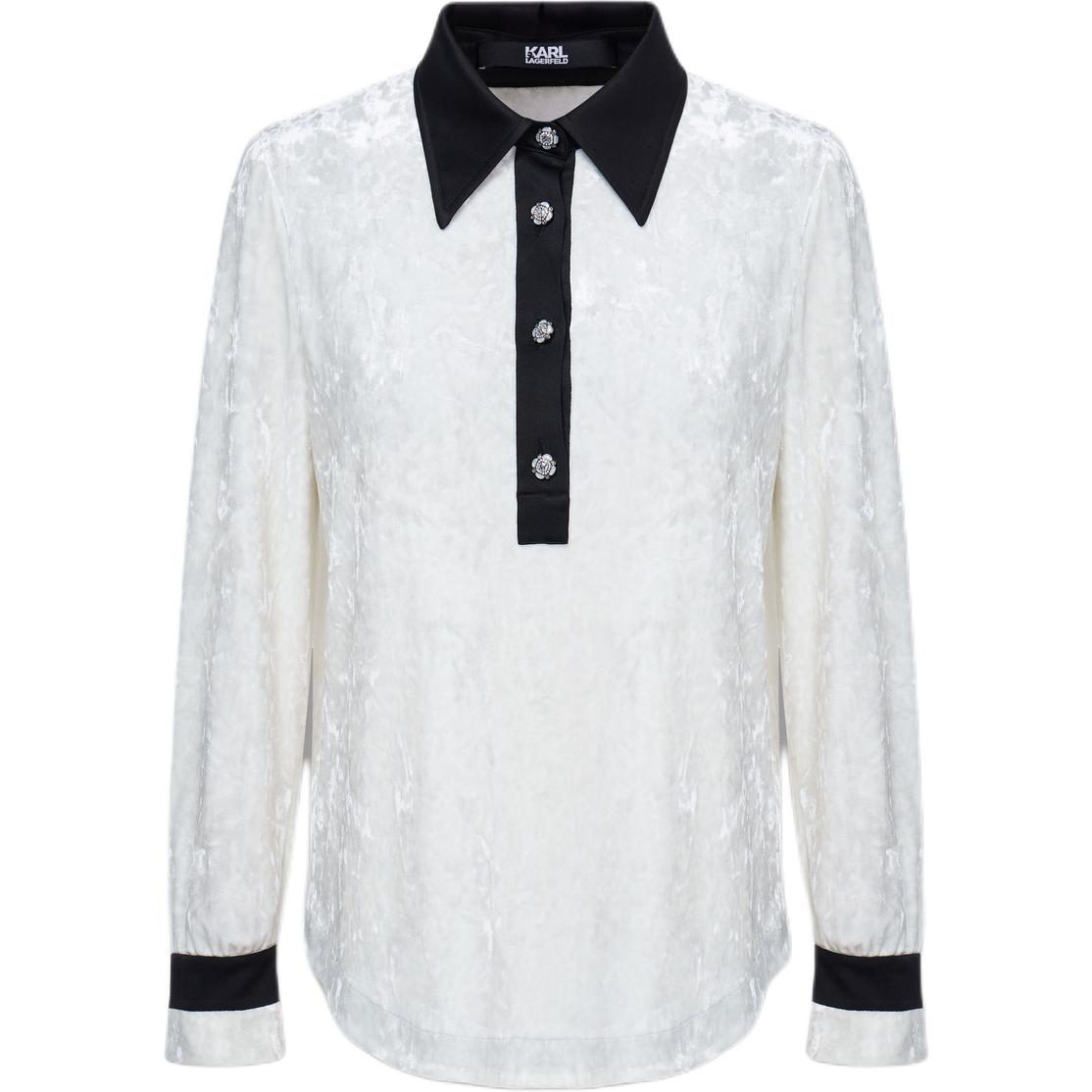 

Рубашка KARL LAGERFELD FW25 женская KARL LAGERFELD/Karl Lagerfeld Jeans, белый