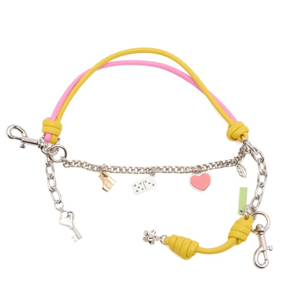 

Chain сумка charm Marc Jacobs, bow розовый мультиколор