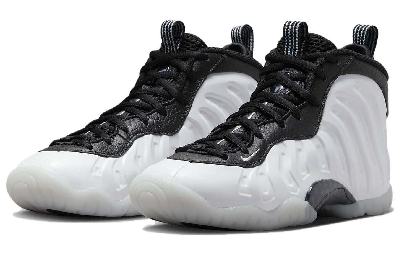 Женские баскетбольные кроссовки Nike Little Posite One Vintage — фото 2