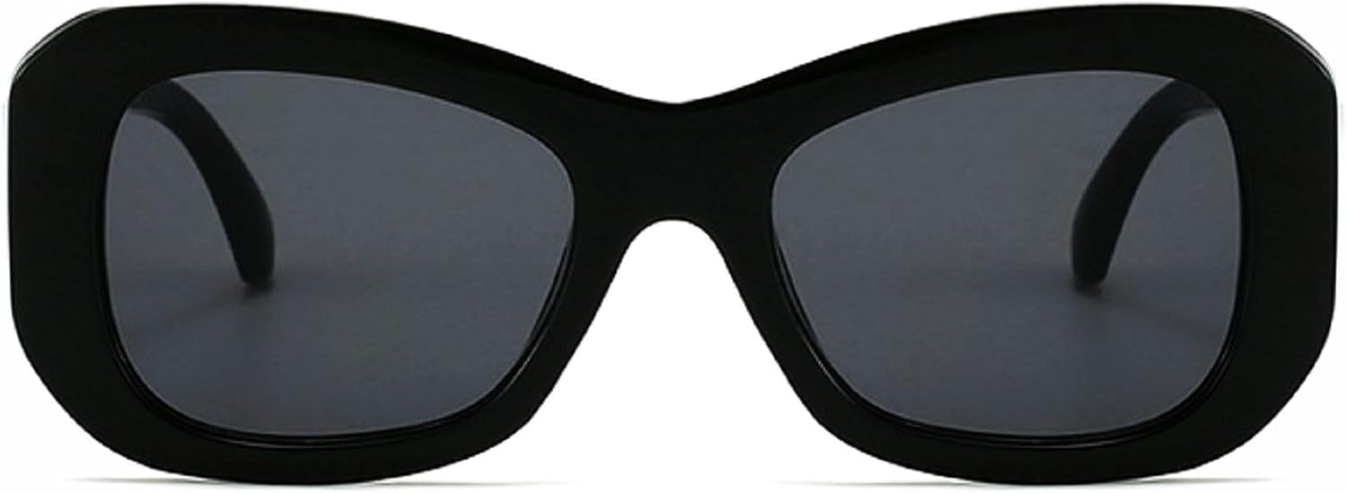 

Женские ретро-солнцезащитные очки овальной формы «кошачий глаз» в черной оправе увеличенного размера, модные солнцезащитные очки для женщин, защита от ультрафиолета UV400, цвет N47 mincl, Black