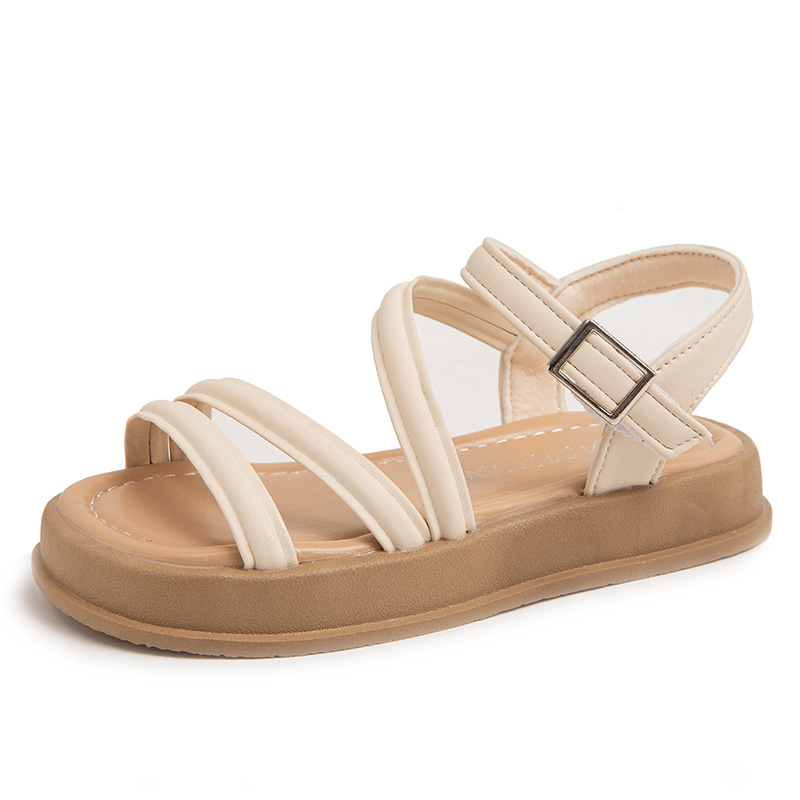 

Сандалии детские, нескользящие, износостойкие, дышащие RHOBESAM, экрю