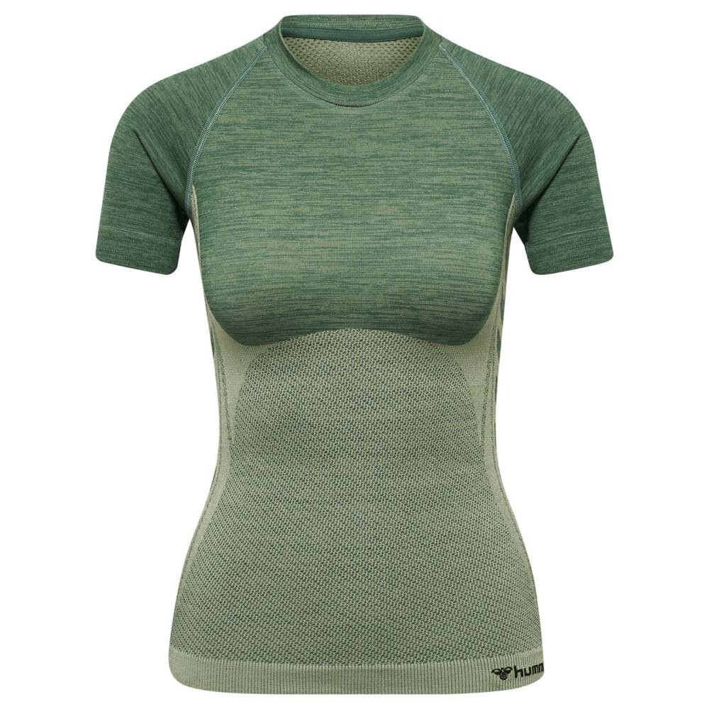 

Бесшовная футболка с коротким рукавом Hummel Cleaa, зеленый