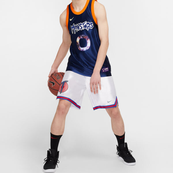 Майка Nike SS20 LeBron x Monstars Crossover Dna Jersey Large Basketball Vest Blue, синий — фото 3