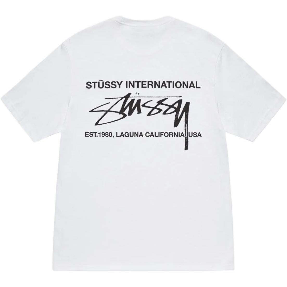 

Футболка Smooth International Stussy, белая