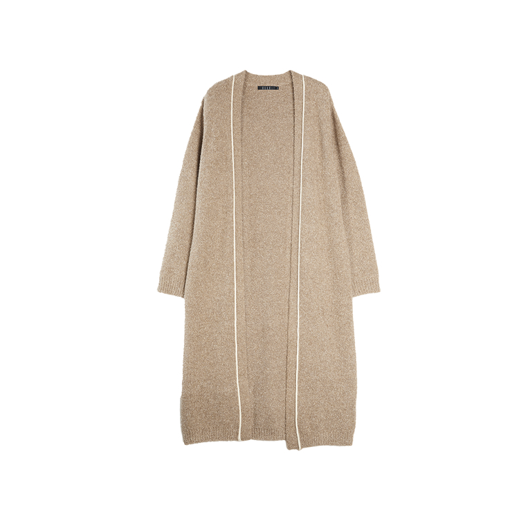 

ELLE Кардиган женский вязаный цвета khaki Moderate