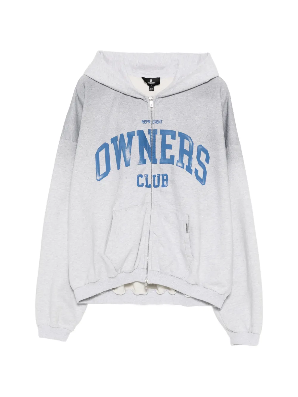 

Толстовка на молнии Represent, серый