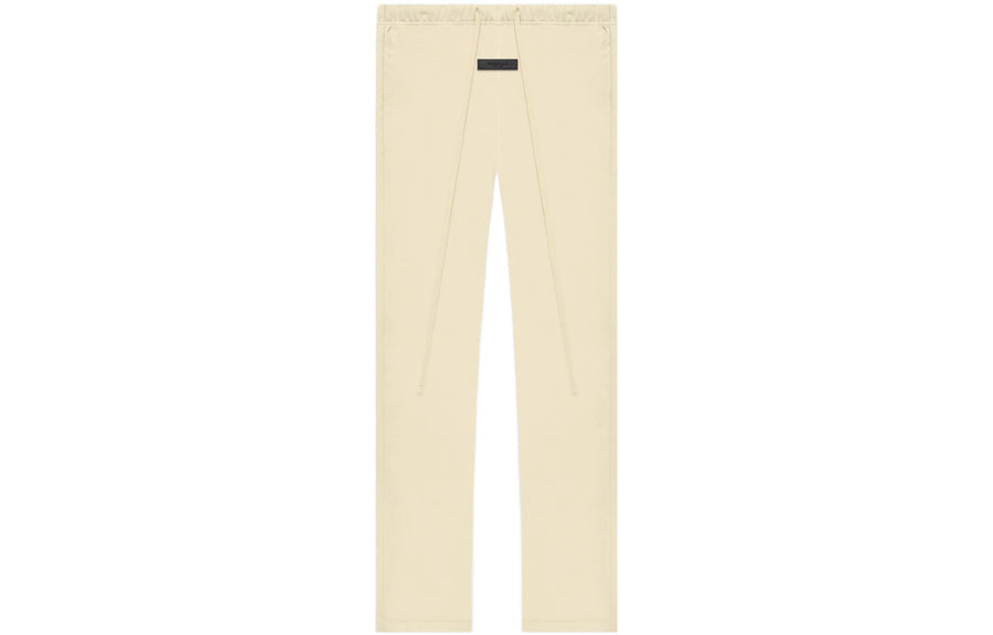 Повседневные брюки Fear of God Essentials FW22 Relaxed Trouse Egg shell, белый — фото 2