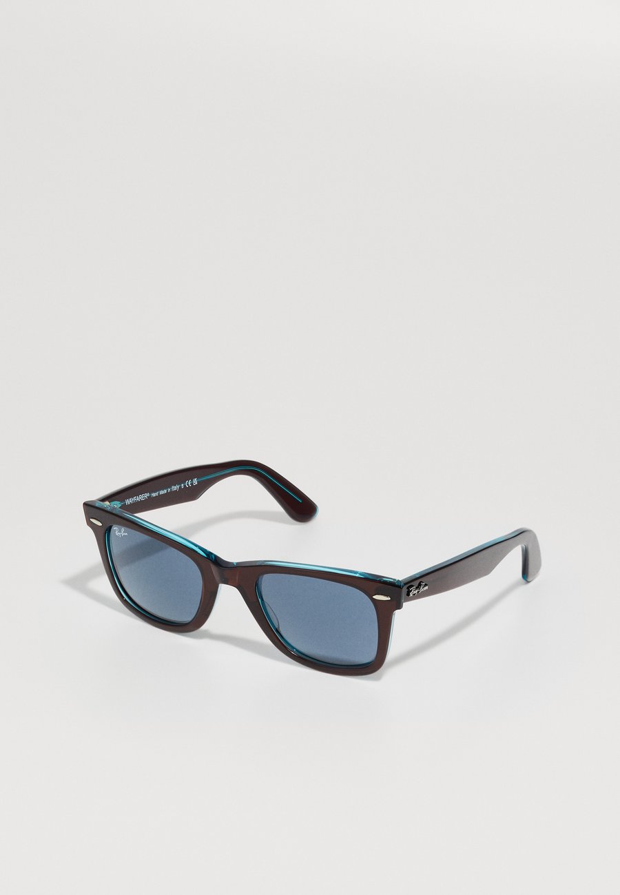 

Солнцезащитные очки Ray-Ban WAYFARER UNISEX, Brown On Transparent Blu/Blue/Brown