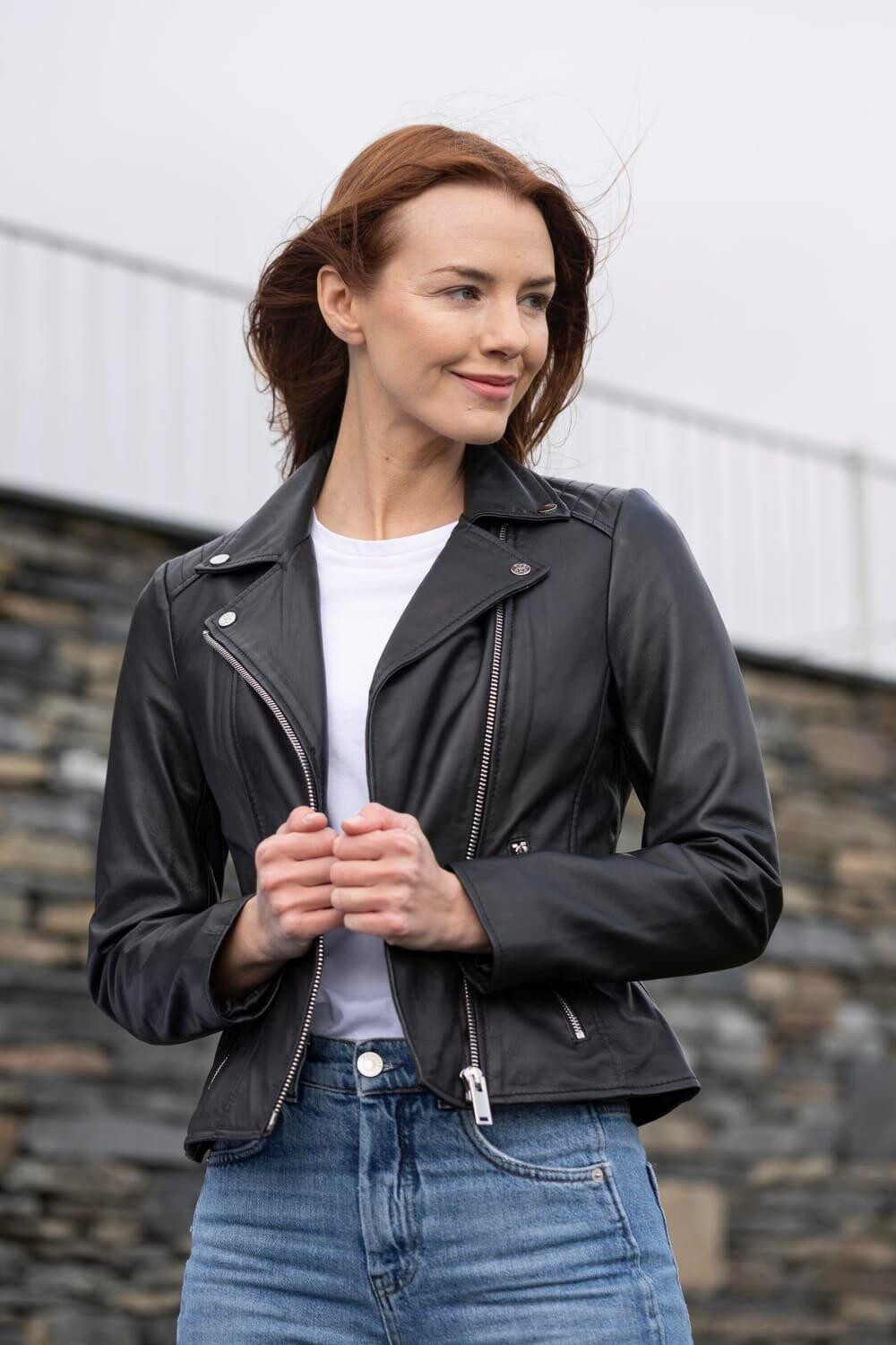

Кожаная косуха 'Thirlmere' Lakeland Leather, черный