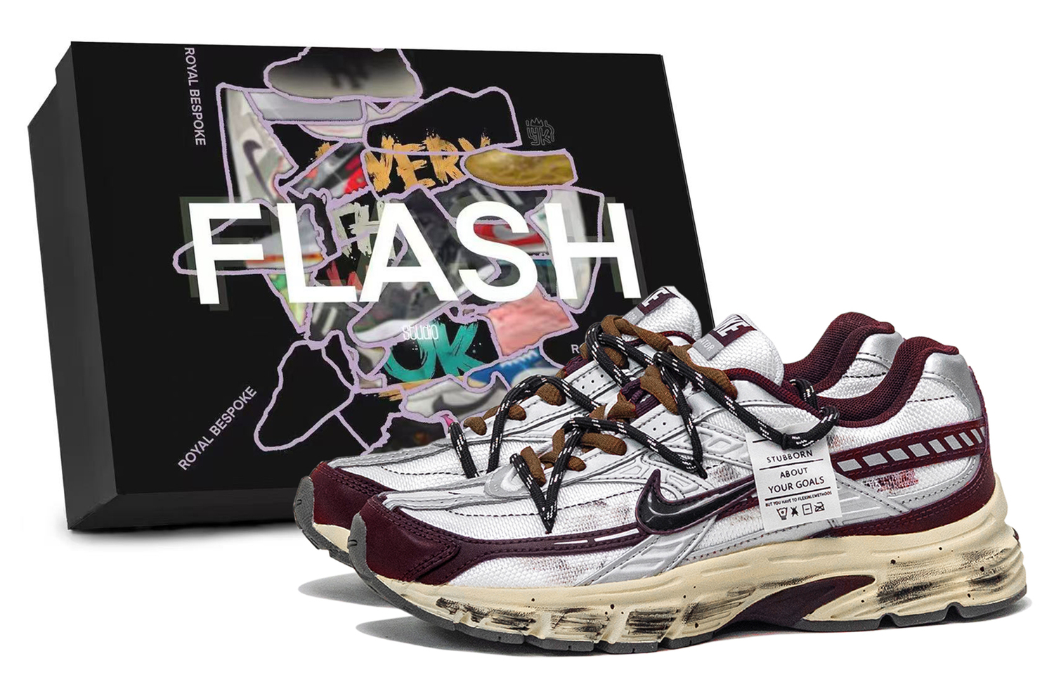 

Женские кроссовки для бега Initiator Abrasion Resistant Low Top Taupe Nike, Taupe