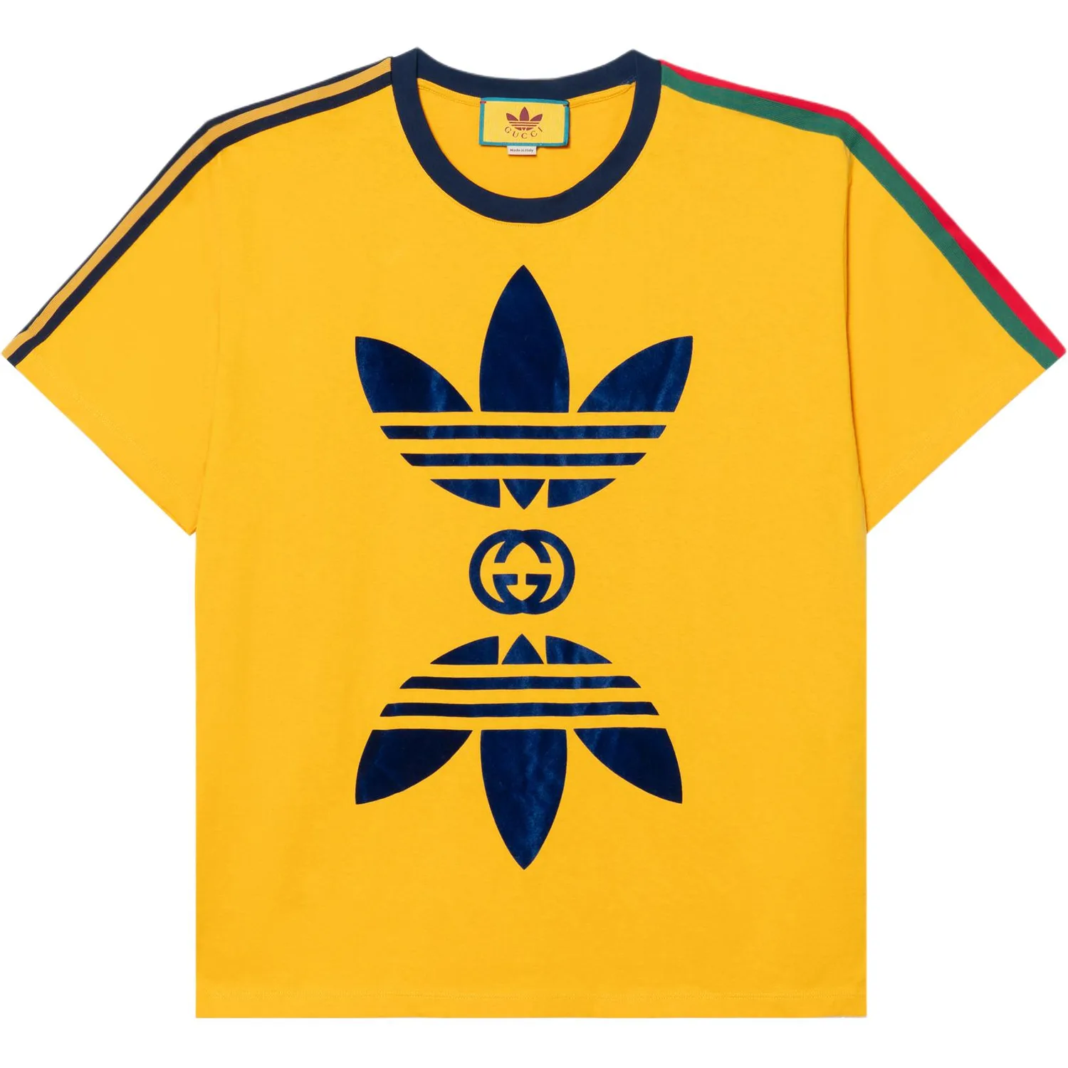Футболка Adidas Originals Cotton Jersey, SS22, желтый — фото 3
