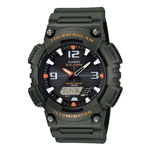 

Часы CASIO Waterproof Solar Powered Sports Mens Army Green Analog
