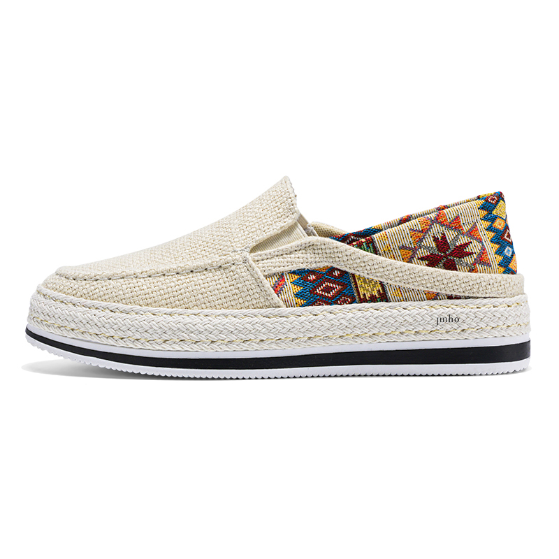 

Jinho Мужские повседневные кеды Low Top бежевые, цвет Beige