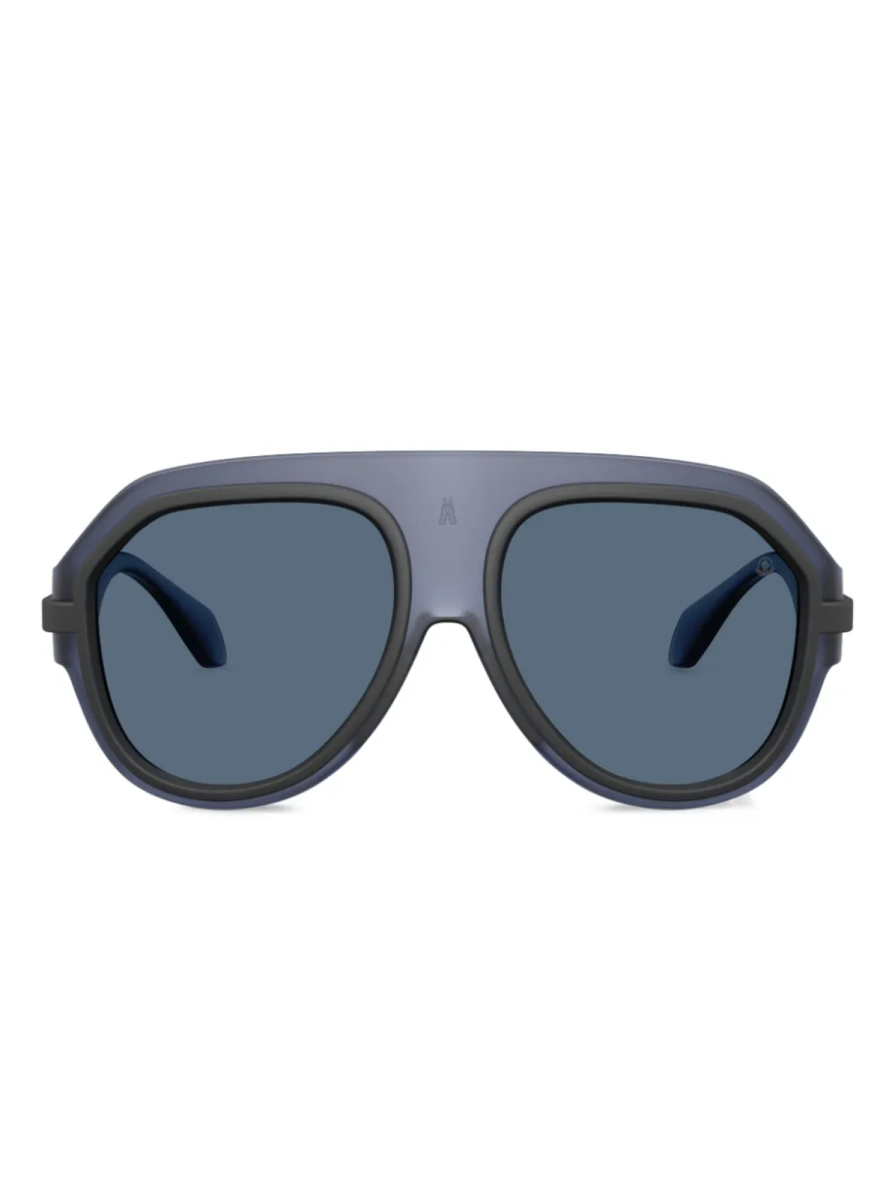 

Moncler Eyewear Fynder Me солнцезащитные очки, синий
