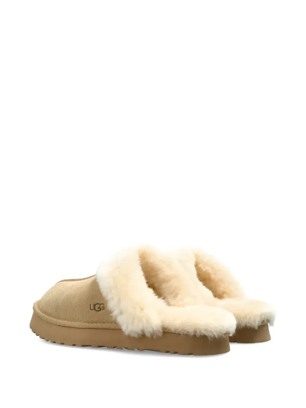 Слиперы Disquette Ugg Kids, бежевый — фото 3